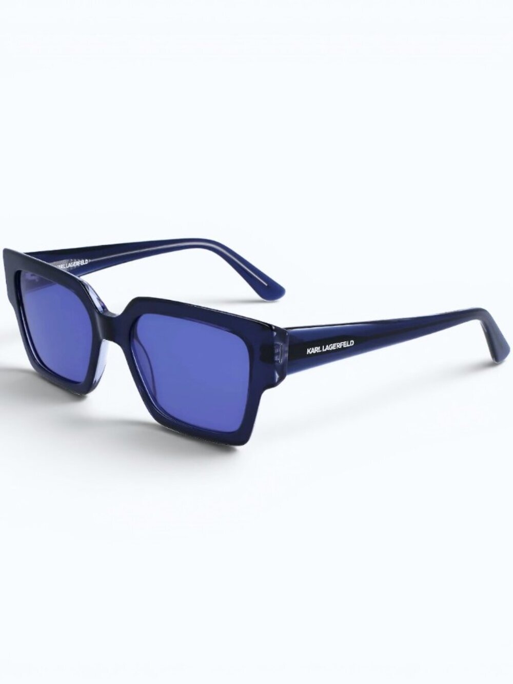 Karl Lagerfeld Blue Square Sunglasses